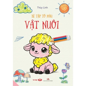 Bé tập tô màu - Vật nuôi